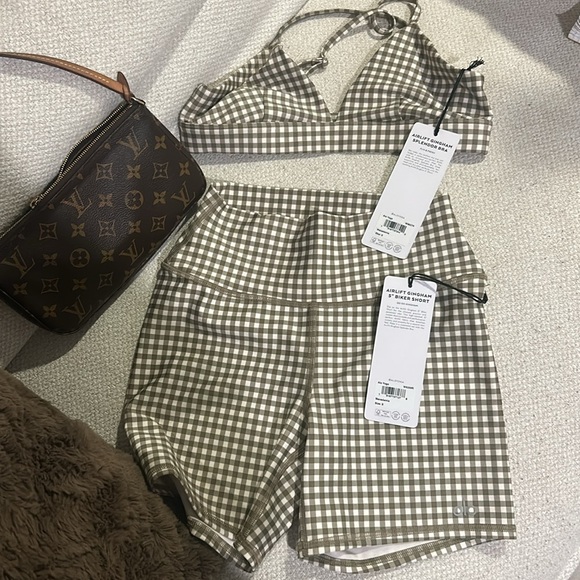 ALO Yoga Other - $90 ven Alo Gingham set